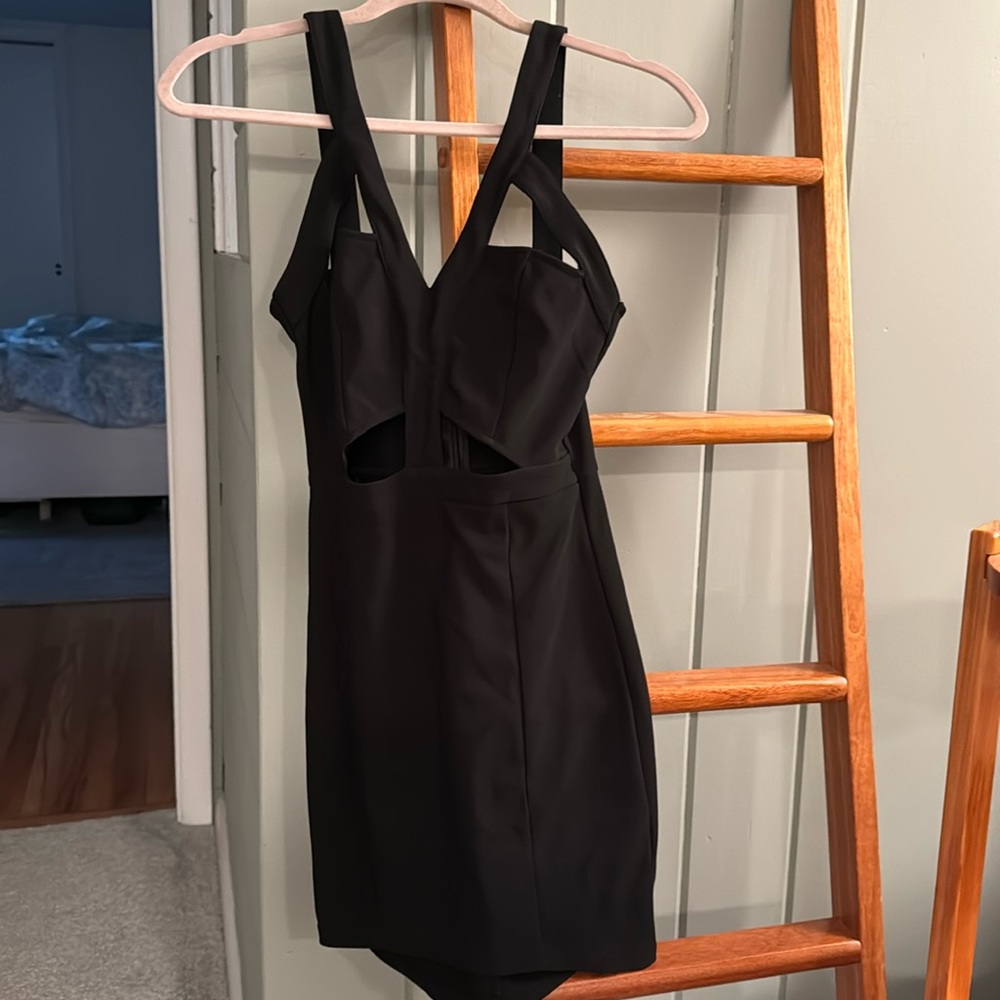 Sexy black dress